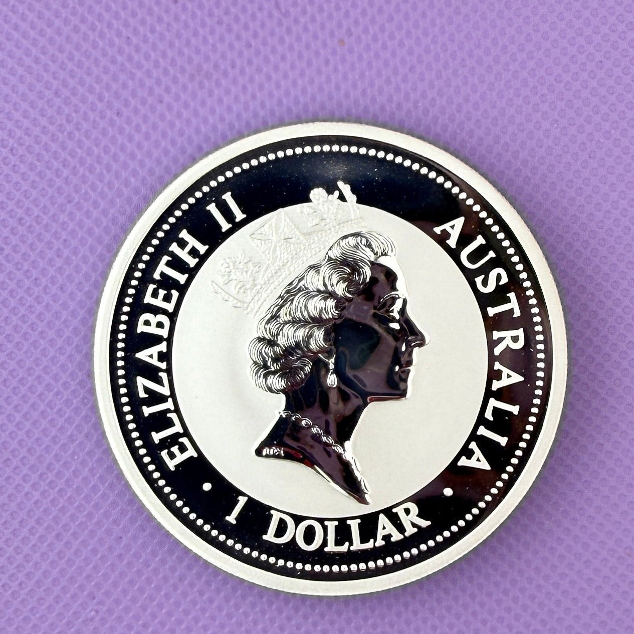 1997 Australia Kookaburra 1 oz Silver Coin Perth Mint .999 Fine Silver BU
