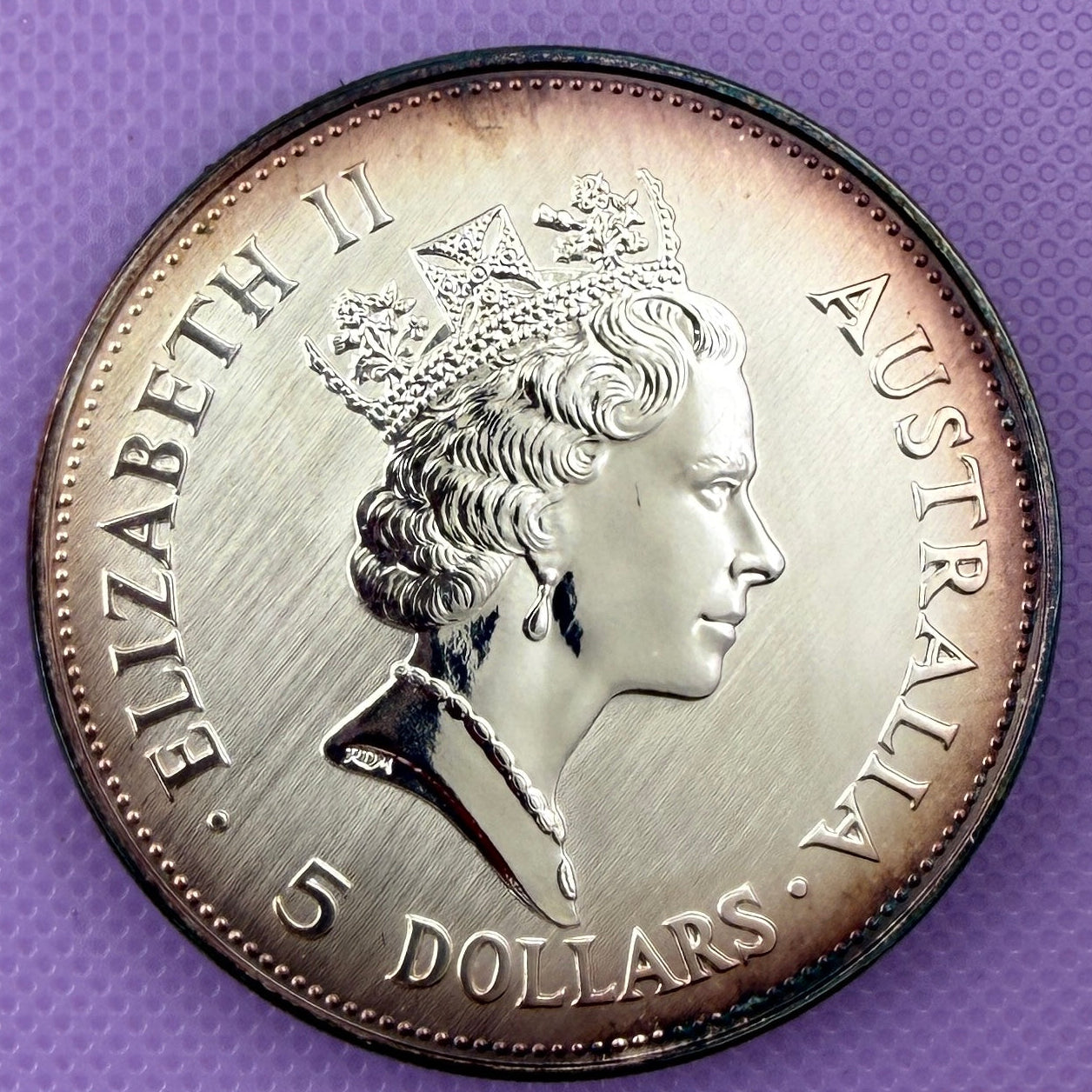 1990 Australia Kookaburra 1 oz Silver Coin .999 Fine Silver Coin