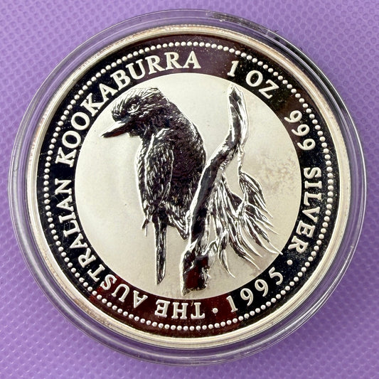 1995 Australia Kookaburra Coin BU