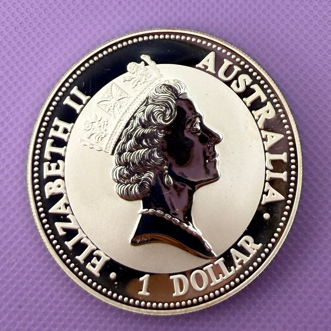 1993 Australia Kookaburra 1 oz Silver Coin .999 Fine Silver Coin