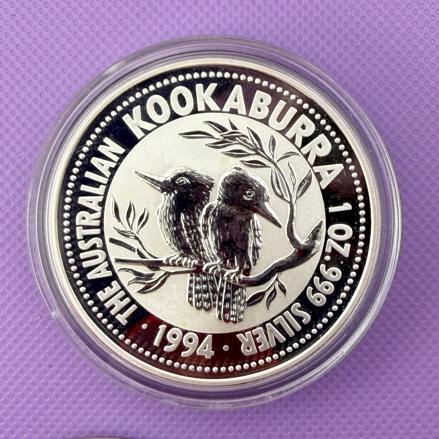 1994 Australia Kookaburra 1 oz Silver Coin .999 Fine Silver Coin