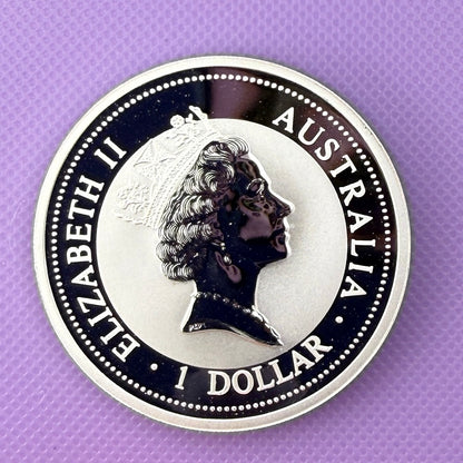 1994 Australia Kookaburra 1 oz Silver Coin .999 Fine Silver Coin