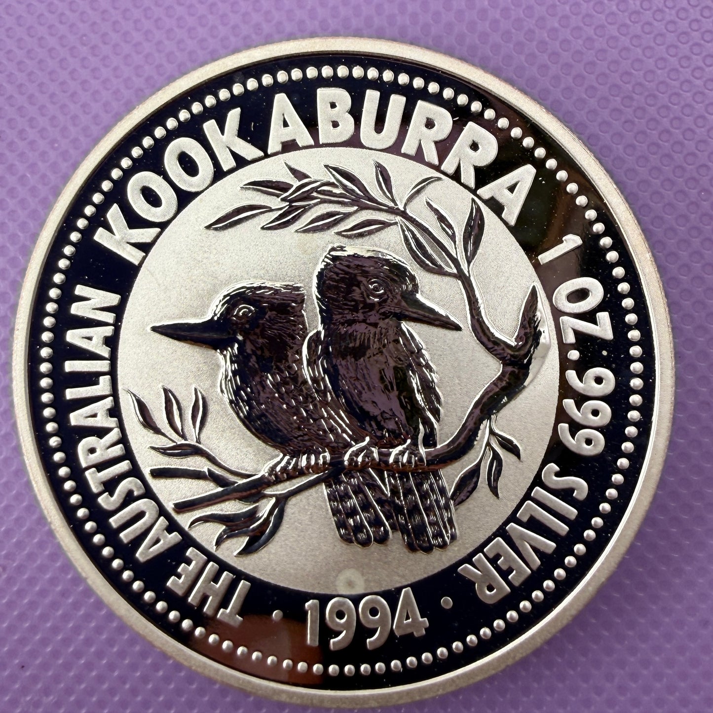 1994 Australia Kookaburra 1 oz Silver Coin .999 Fine Silver Coin