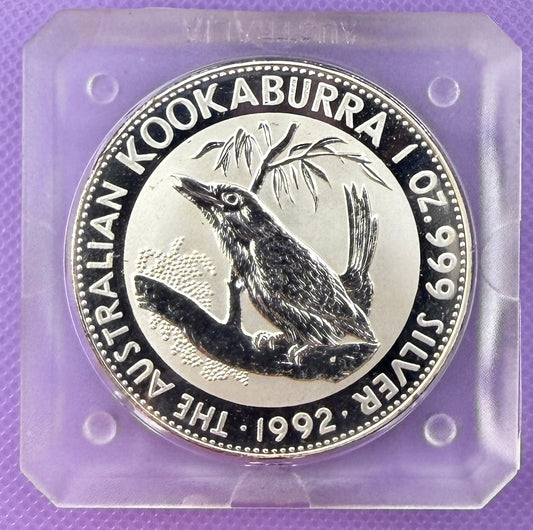 1992 Australia Kookaburra Coin BU