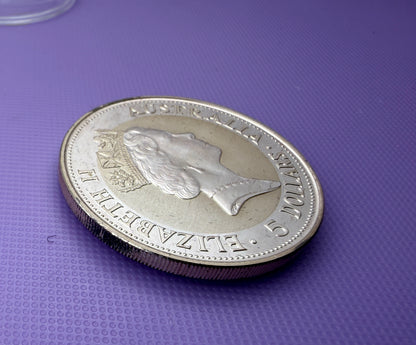1991 Australia Kookaburra 1 oz Silver Coin .999 Fine Silver Coin