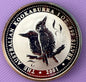 2001 Australia Kookaburra Coin BU