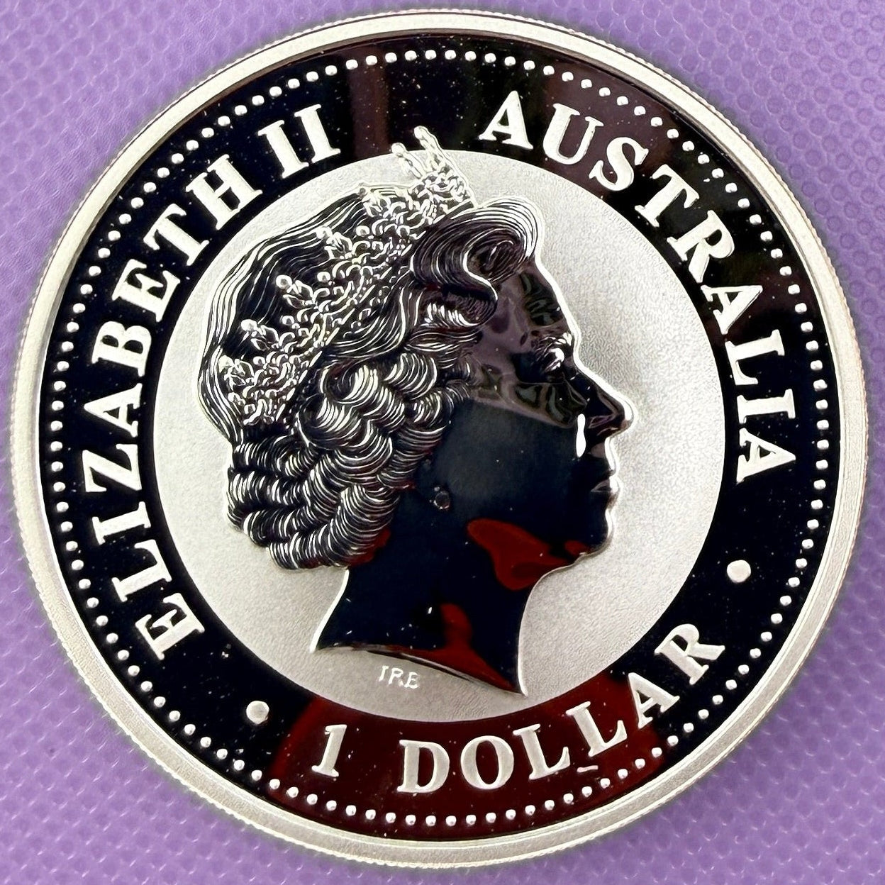 2005 Australia Lunar Rooster Series I 1 oz Silver Coin BU