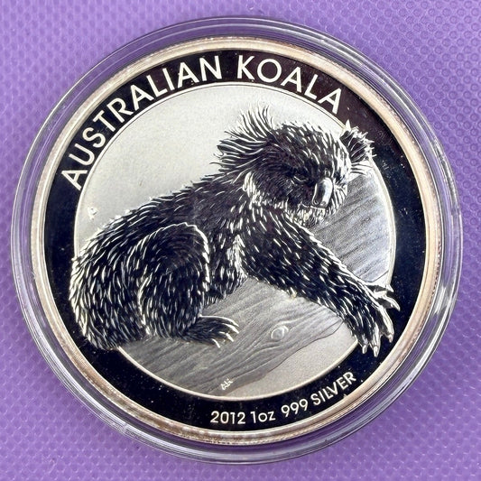 2012 Australian Koala 1 oz .999 Silver Coin Perth Mint