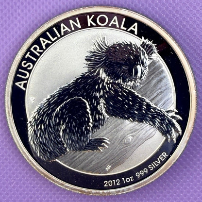 2012 Australian Koala 1 oz .999 Silver Coin Perth Mint