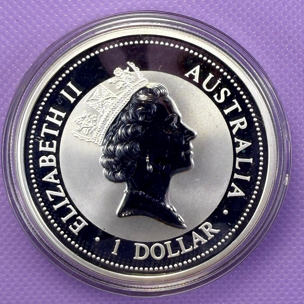 1998 Australia Kookaburra 1 oz Silver Coin .999 Fine Silver Coin BU