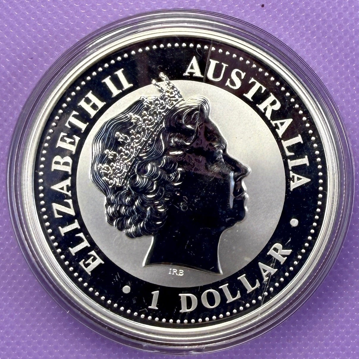 2001 Australia Kookaburra 1 oz Silver Coin .999 Fine Silver Coin BU