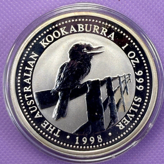1998 Australia Kookaburra Coin BU