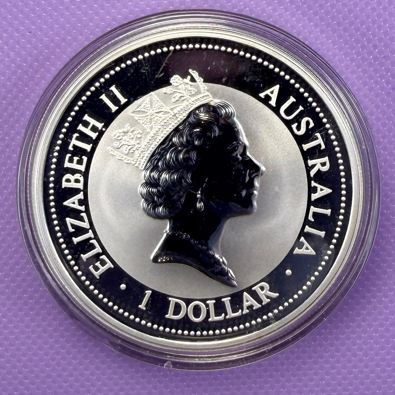 1998 Australia Kookaburra 1 oz Silver Coin .999 Fine Silver Coin BU