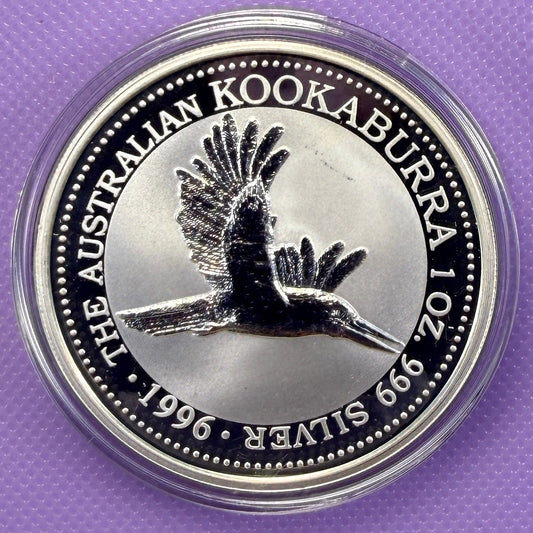 1996 Australia Kookaburra Coin BU