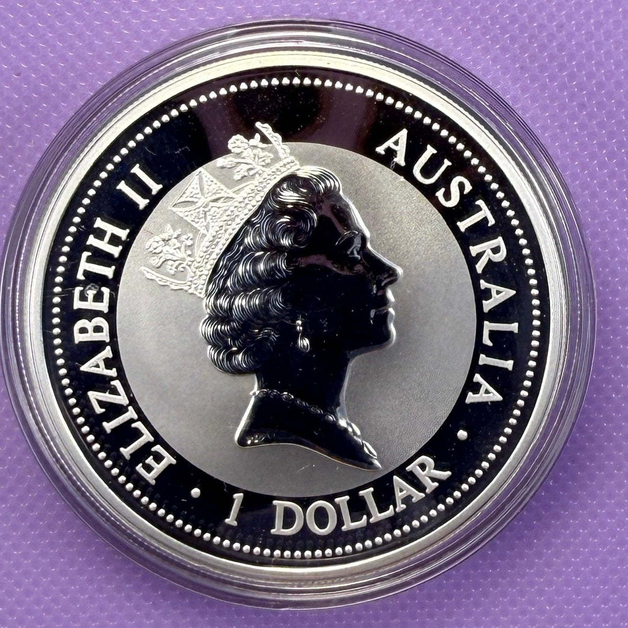 1996 Australia Kookaburra 1 oz Silver Coin .999 Fine Silver Coin BU