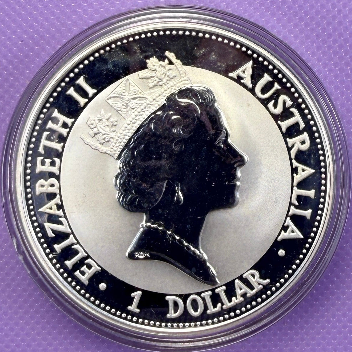 1992 Australia Kookaburra 1 oz Silver Coin .999 Fine Silver Coin BU
