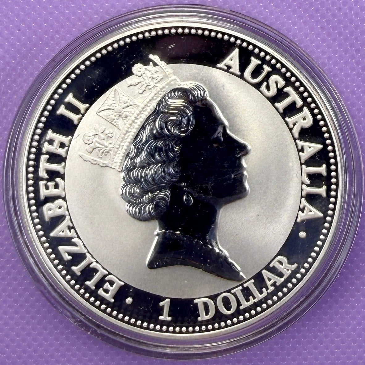 1993 Australia Kookaburra 1 oz Silver Coin .999 Fine Silver Coin BU