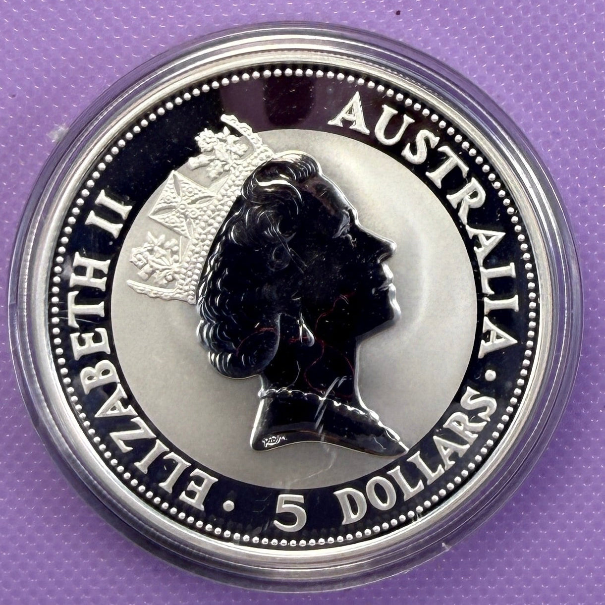 1991 Australia Kookaburra 1 oz Silver Coin .999 Fine Silver Coin BU