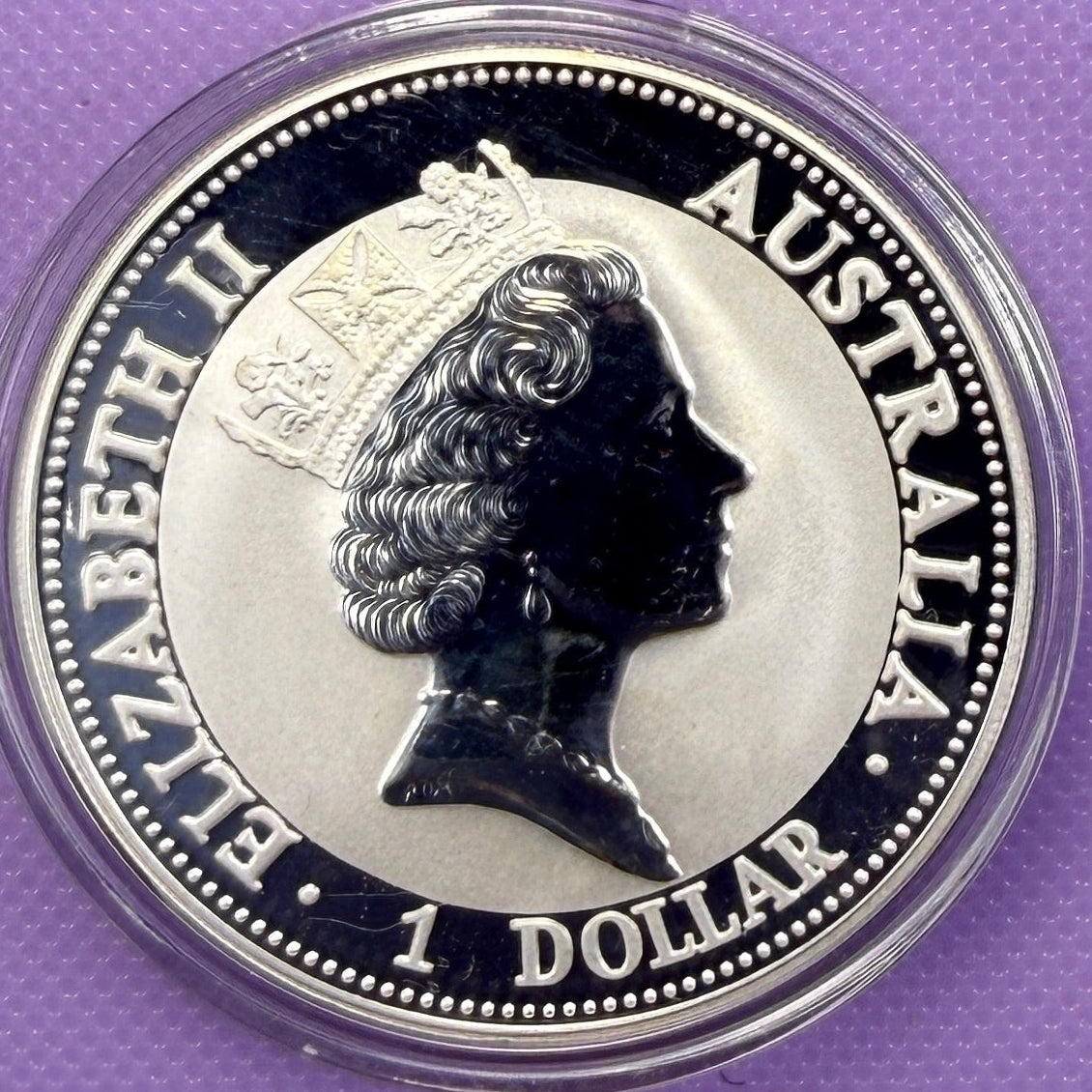 1993 Australia Kookaburra 1 oz Silver Coin .999 Fine Silver Coin BU