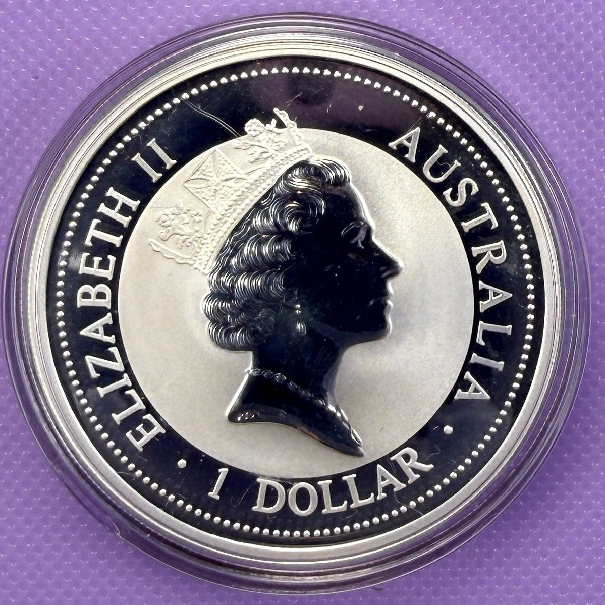 1995 Australia Kookaburra 1 oz Silver Coin .999 Fine Silver Coin BU