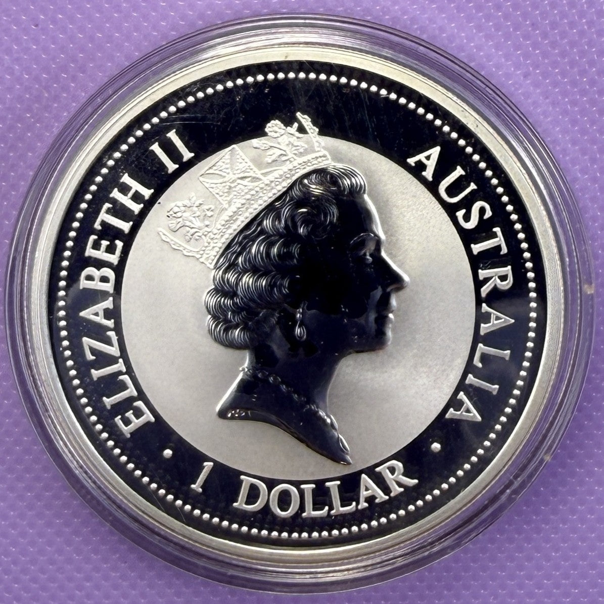 1995 Australia Kookaburra 1 oz Silver Coin .999 Fine Silver Coin BU