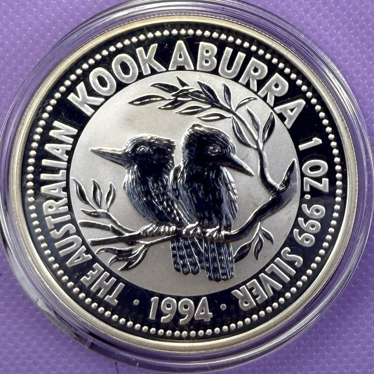 1994 Australia Kookaburra Coin BU