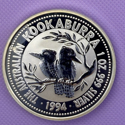 1994 Australia Kookaburra Coin BU