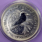 1990 Australia Kookaburra 1 oz Silver Coin .999 Fine Silver Coin BU