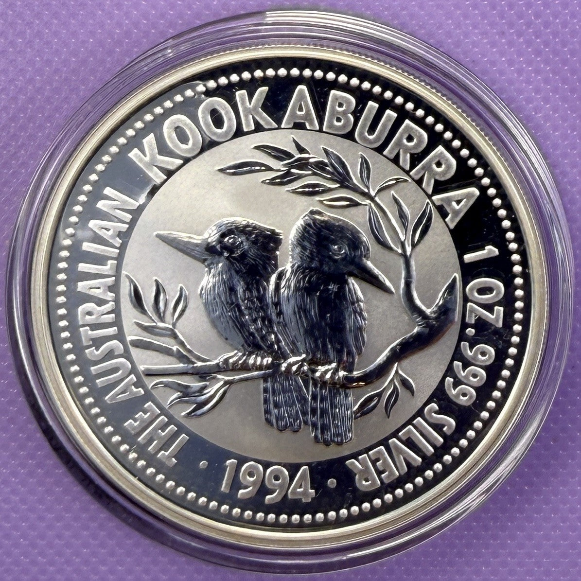 1994 Australia Kookaburra Coin BU