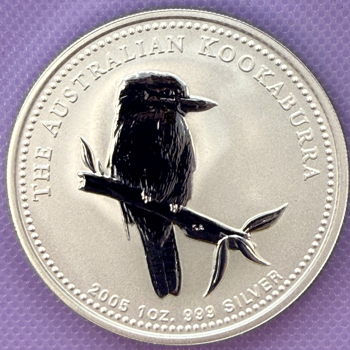 2005 Australia Kookaburra 1 oz Silver Coin .999 Fine Silver Coin