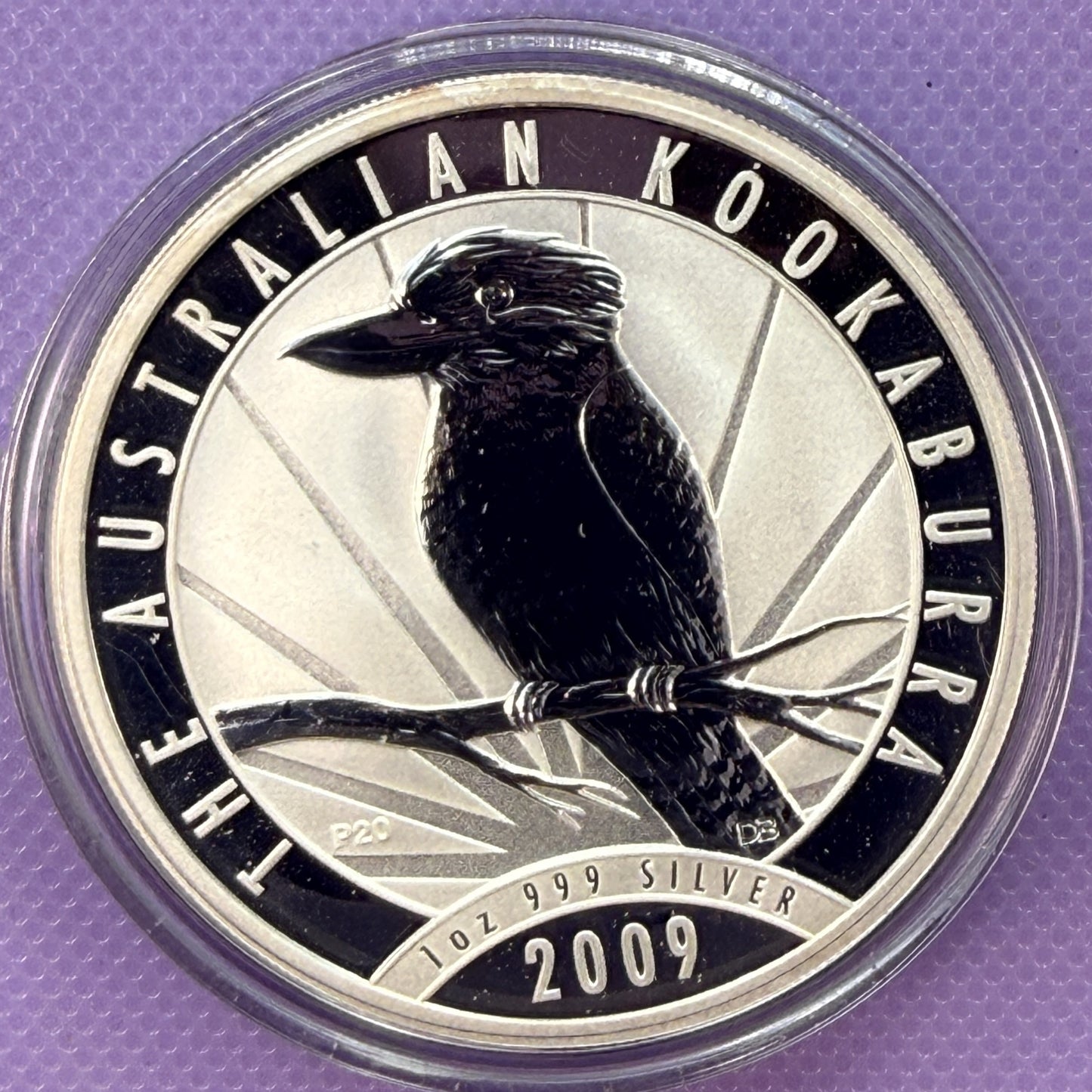 2009 Australia Kookaburra 1 oz Silver Coin .999 Fine Silver Coin