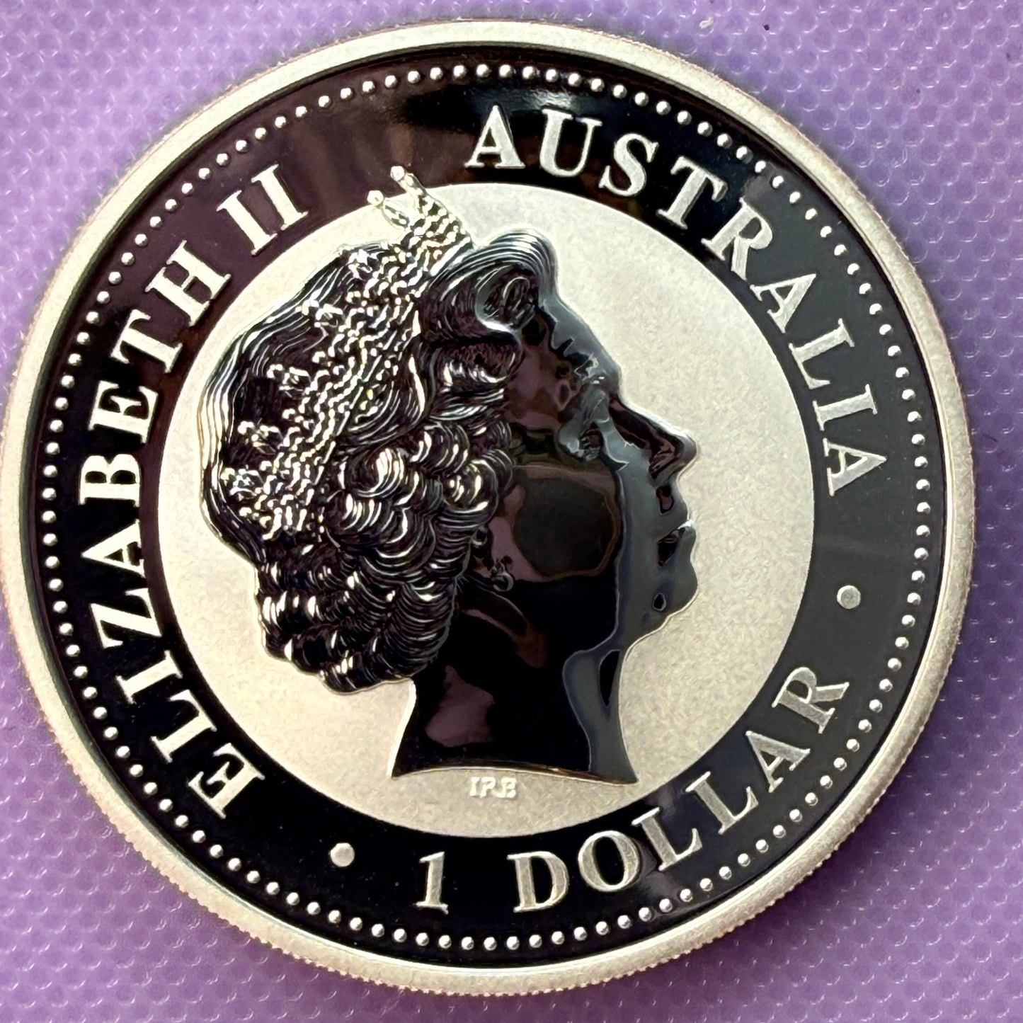 2007 Australia Lunar Series I Year of the Pig 1 oz Silver Coin