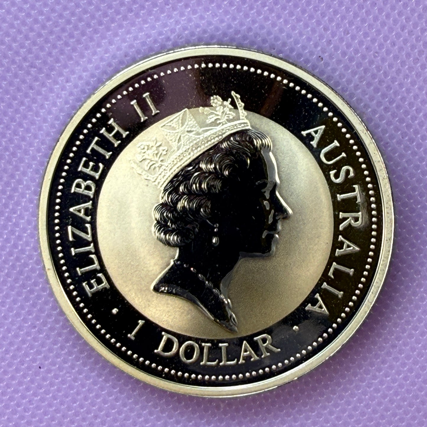 1995 Australia Kookaburra 1 oz Silver Coin .999 Fine Silver Coin
