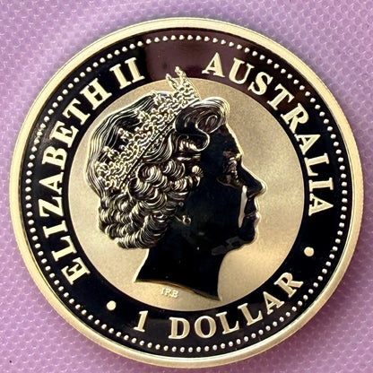 2003 Australia Kookaburra 1 oz Silver Coin .999 Fine Silver Coin