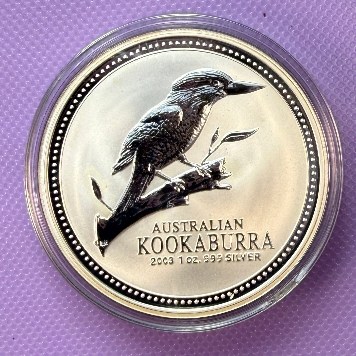 2003 Australia Kookaburra 1 oz Silver Coin .999 Fine Silver Coin