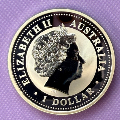 2003 Australia Kookaburra 1 oz Silver Coin .999 Fine Silver Coin