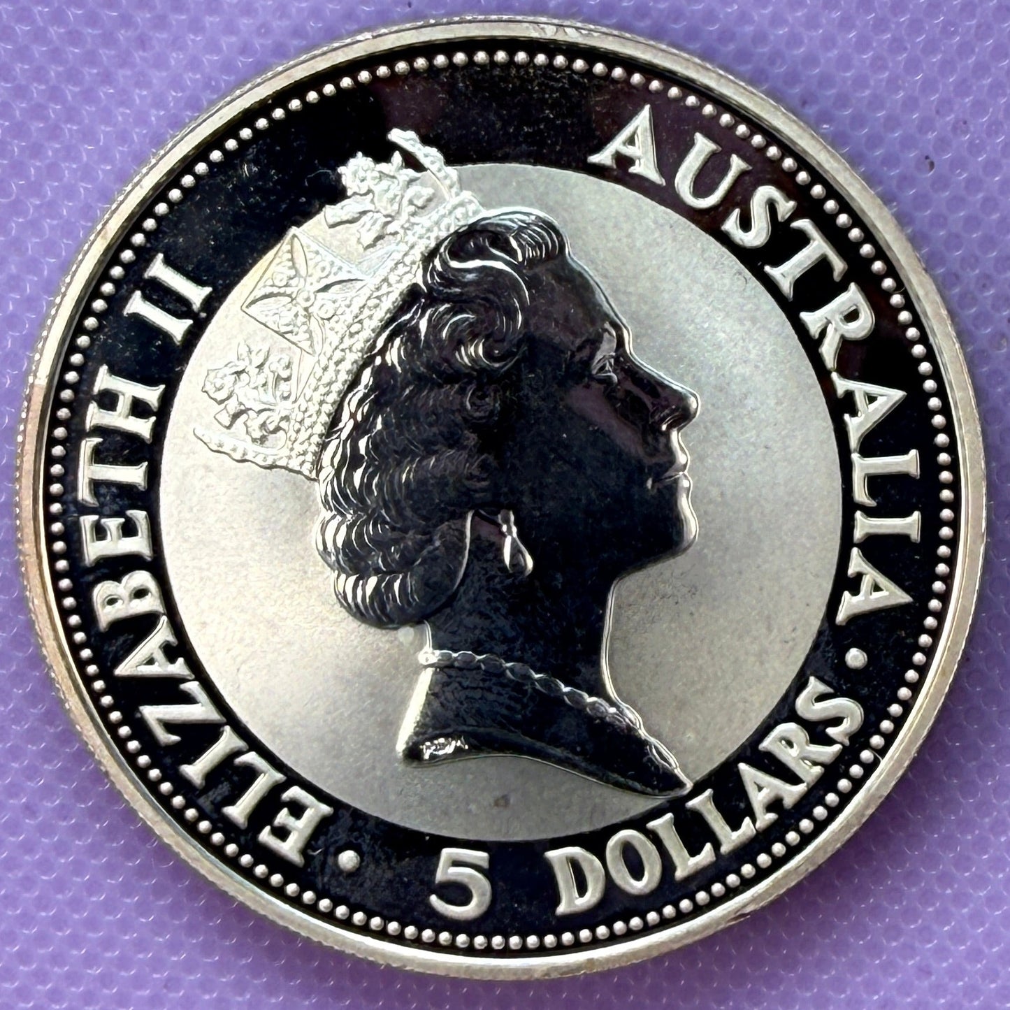 1991 Australia Kookaburra 1 oz Silver Coin .999 Fine Silver Coin