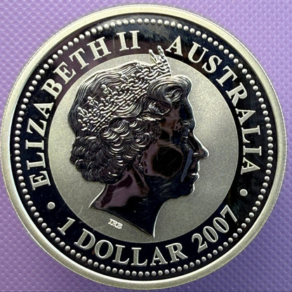 Moneda australiana del Año Lunar del Ratón 2007 2008