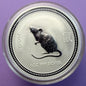2007 2008 Australia Lunar Year of the Mouse 1 oz Silver Coin
