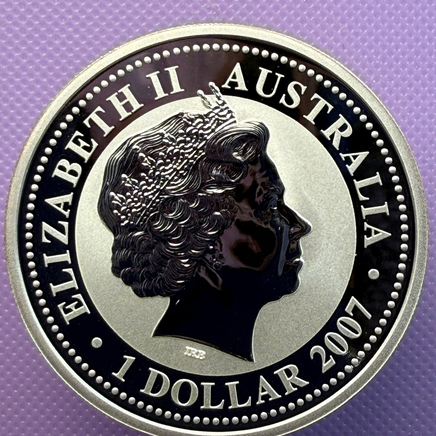 2007 2009 Australia Lunar Series I Year of the Ox 1 oz Silver Coin
