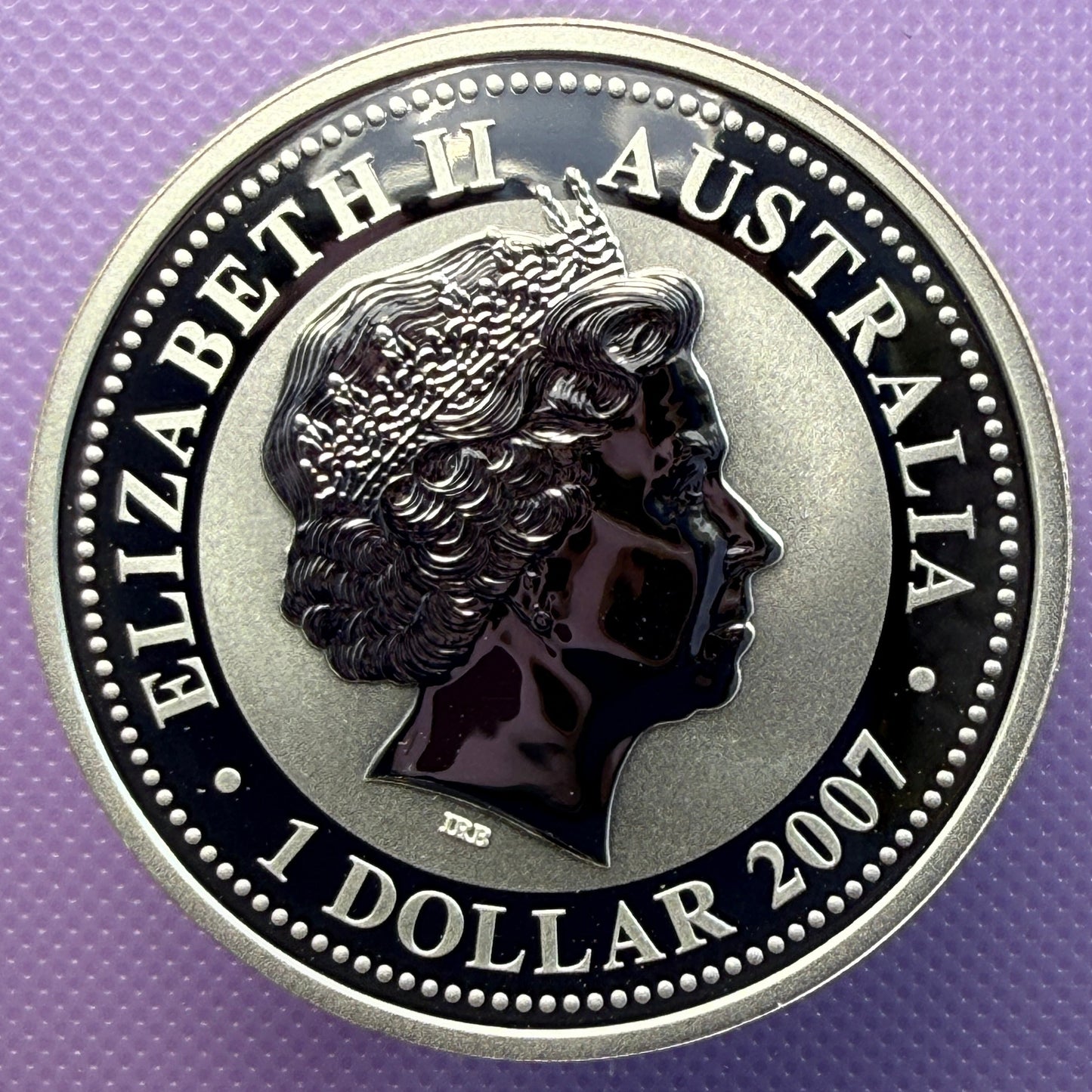2007 2008 Australia Lunar Year of the Mouse 1 oz Silver Coin