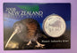 2008 New Zealand Kiwi Treasures Kowhai Coin in Original Display Card