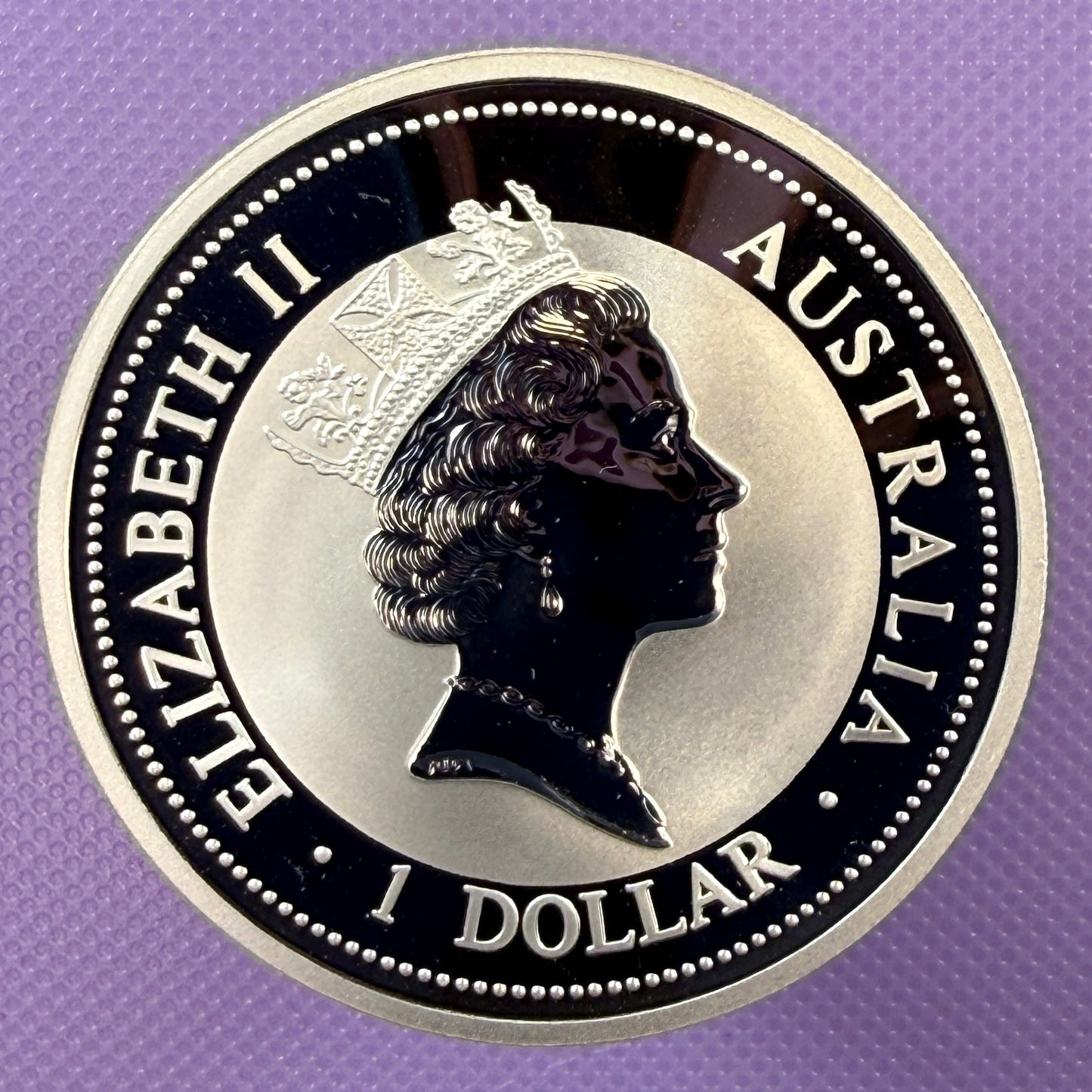 1997 Australia Kookaburra Coin BU