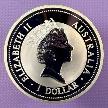 1997 Australia Kookaburra Coin BU