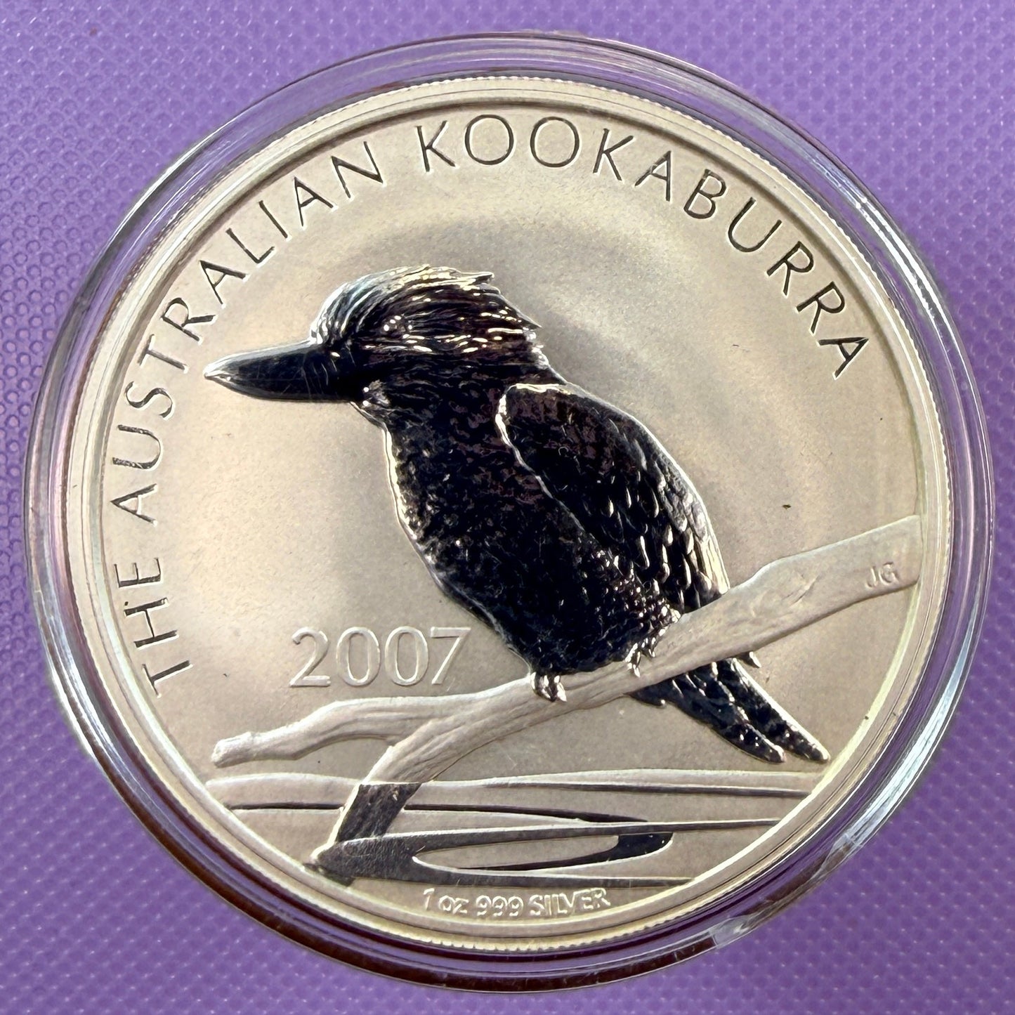2007 Australia Kookaburra Coin BU