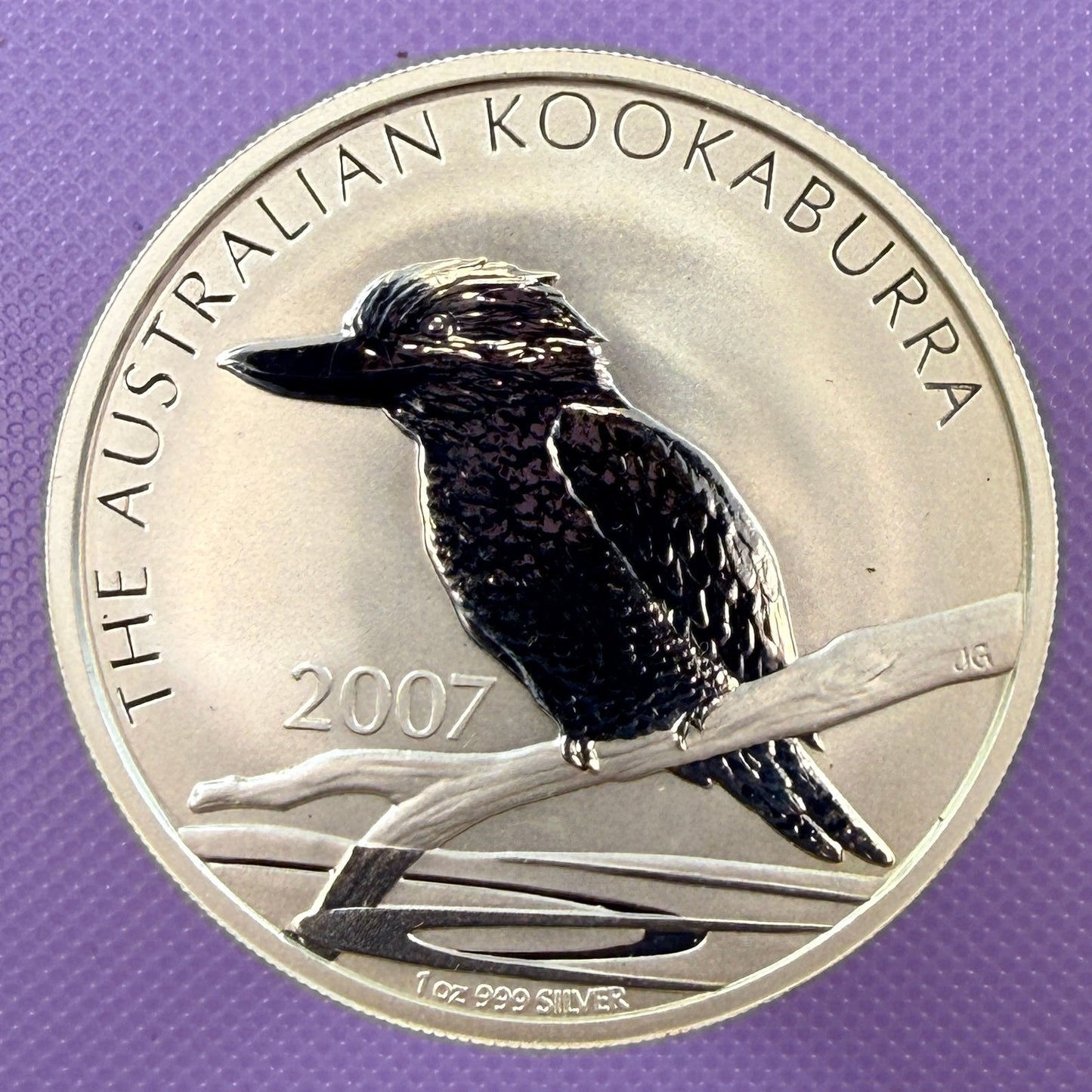 2007 Australia Kookaburra Coin BU