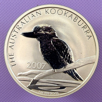 2007 Australia Kookaburra Coin BU