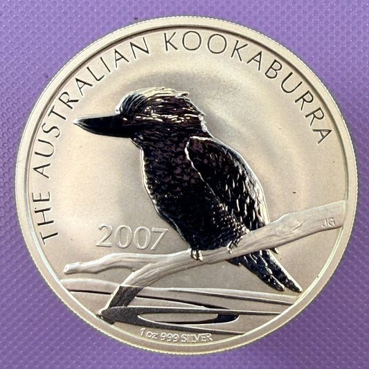 2007 Australia Kookaburra Coin BU