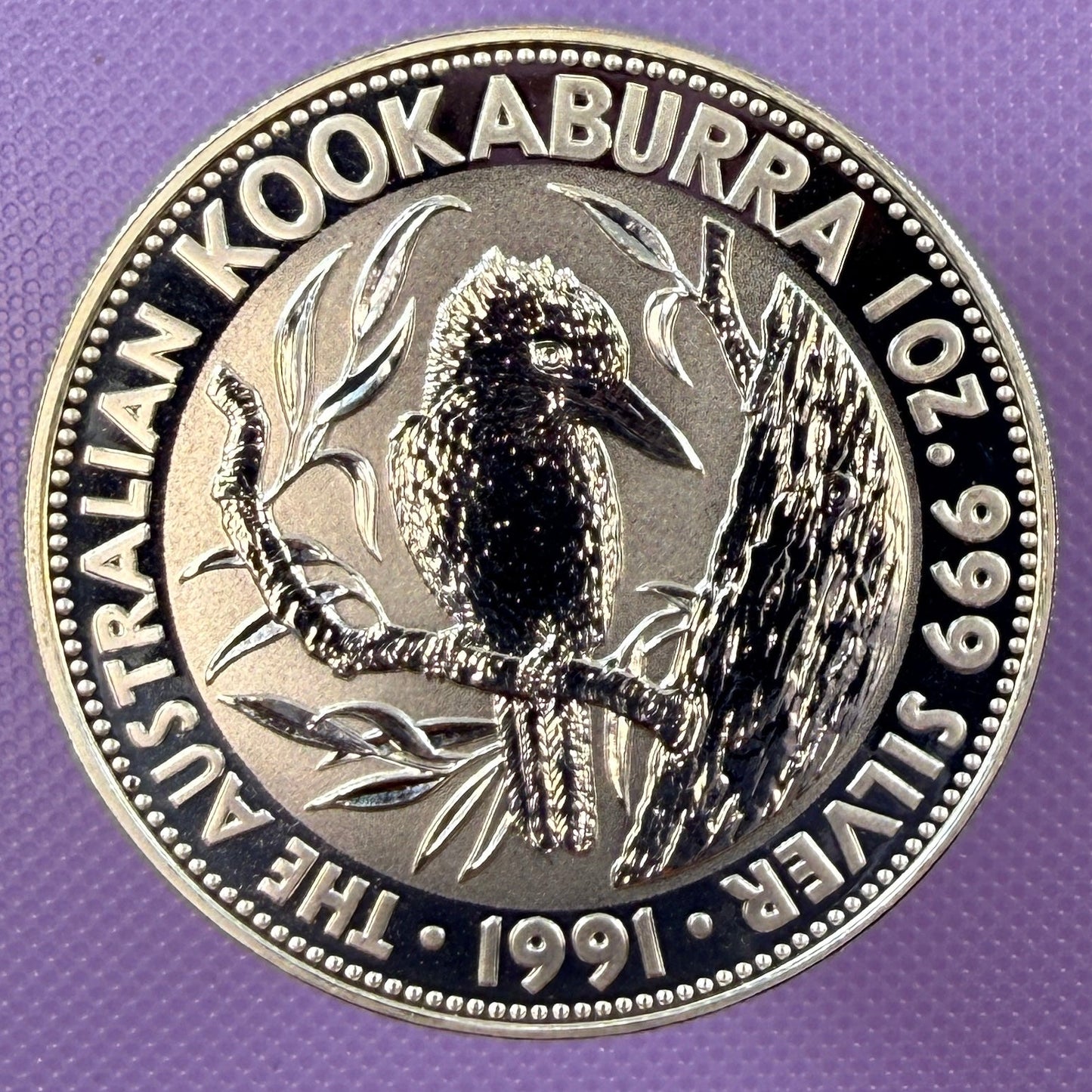 Moneda Kookaburra Australia 1991 BU