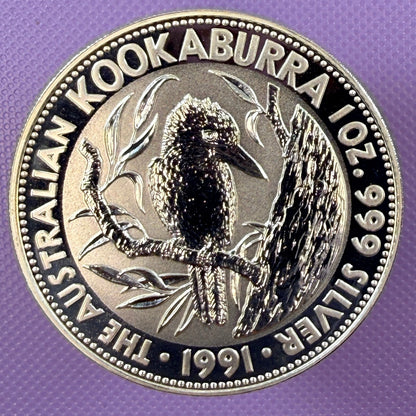 Moneda Kookaburra Australia 1991 BU